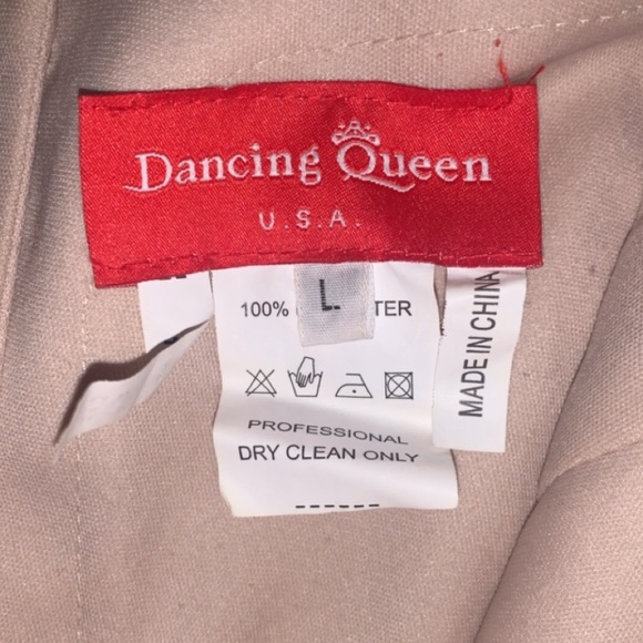 Beautiful RED HOT DRESS. Has lace all around. - Picture 5 of 6